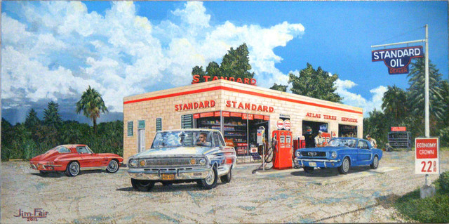 Bailey's Service Station 1966 - SOLD