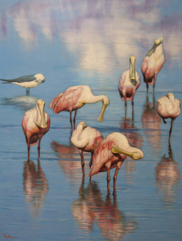 Painting - Who Invited the Gull