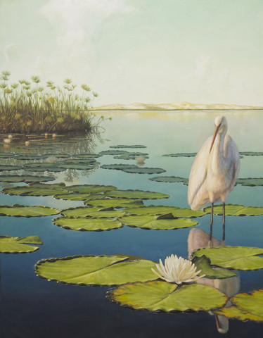 Painting - Solitary Lily