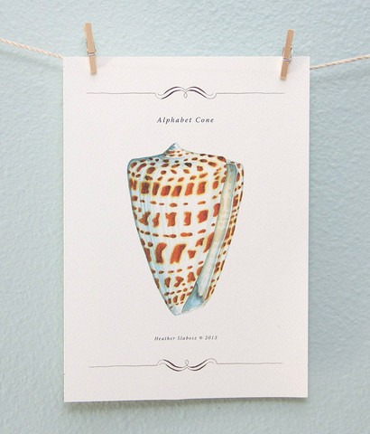 Print - Alphabet Cone