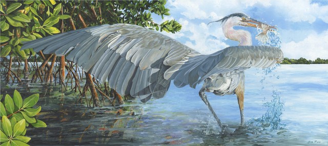 Great Blue Heron - SOLD