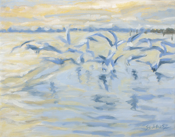 Birds of a Feather
Sold 8 x 10 oil