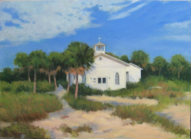 Painting - Chapel in the Sand  // SOLD