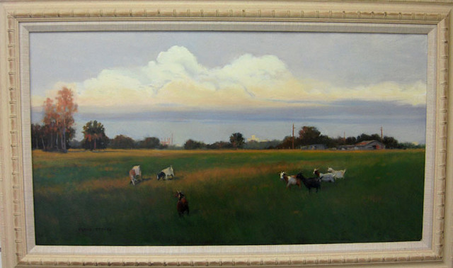 Painting - Evening At Pitts Farm